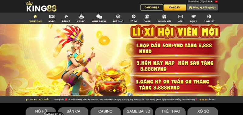 KING88 - Điểm đến lý tưởng & an toàn dành cho cược thủ 2 King88 Nhà Cái An Ninh Tốt Bậc Nhất